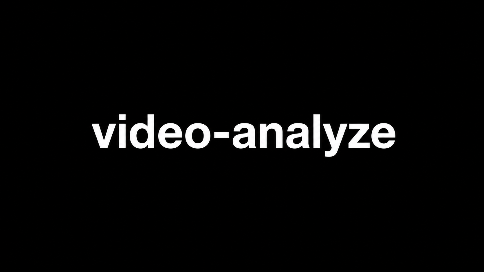 Video Analyzer